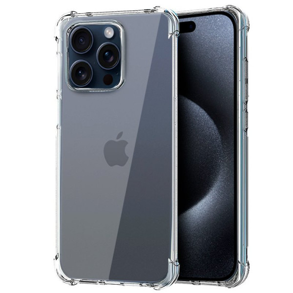 Carcaça COOL para iPhone 15 Pro AntiShock Transparent D