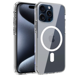 Carcaça COOL para iPhone 15 Transparente magnético D