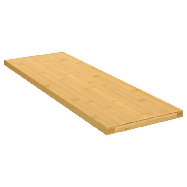 Estante de pared de bambú 60x20x1.5 cm D