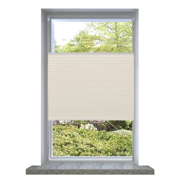 Plisé Para Ventana Persiana 80X125cm Crema D