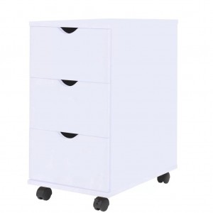 Mobiliário de caixote branco 33x45x60 cm D