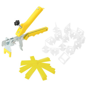 Sistema para nivelación de azulejos 500 cuñas 2500 calzos 1 mm D