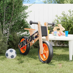 Bicicleta de equilibrio para niños estampado naranja D