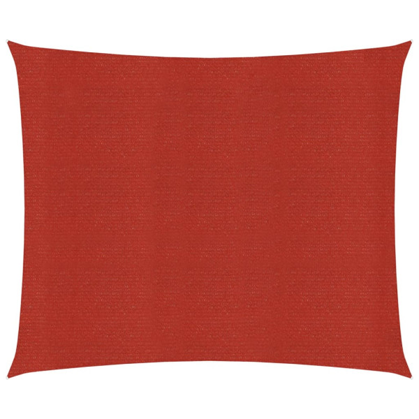 Ático de vela vermelho HDPE 160 g/m2 2,5x3 m D