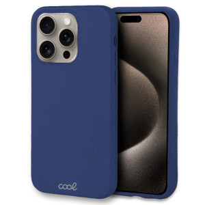 Carcaça COOL para iPhone 15 Pro Max Eco Biodegradável Marinha D