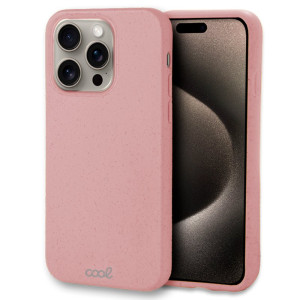 Carcasa COOL para iPhone 15 Pro Max Eco Biodegradable Rosa D