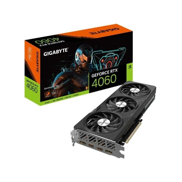 Cartão gráfico Gigabyte Geforce RTX 4060 Gaming OC 8G GDDR6 D