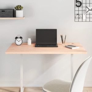 Mesa de escritório de madeira maciça de abóbora 100x60x2.5 cm D