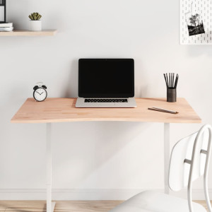Mesa de escritório madeira maciça de abeto 100x55-60) x1,5 cm D