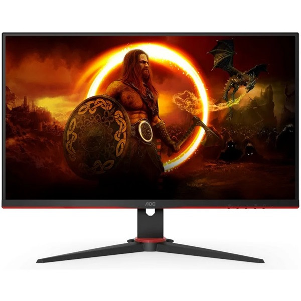 Monitor de jogos AOC 27" LED QHD Q27G2E/BK preto D