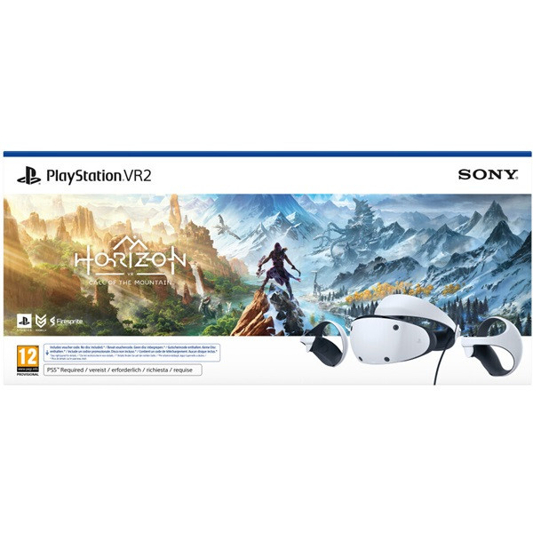 Óculos Sony PS5 VR2 + Chamada Horizon da Montanha D