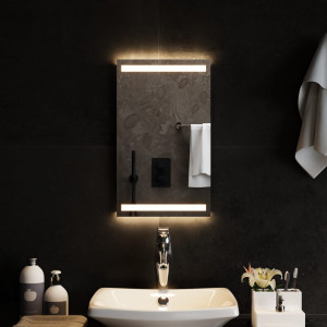 Espelho de banheiro com LED 30x50 cm D