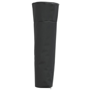 vidaxL Capa aquecedor torre Oxford 420D preto 86x47x241cm D