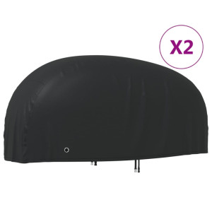 Capas para motocicletas 2 peças tecido Oxford 210D 220x95x110 cm D