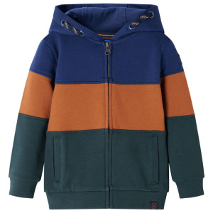 Sudadera para niños con capucha y cremallera 116 D