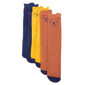 Calcetines para niños 5 pares con estampado de perro EU 23-26 D