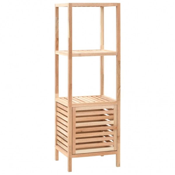 Armário de banheiro de madeira maciça 39.5x35.5x123 cm D