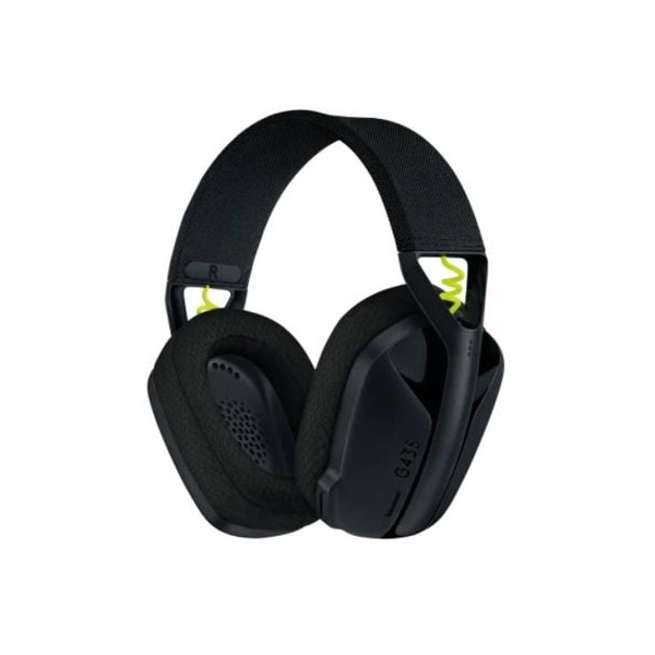 Auriculares gaming con micrófono logitech g435/ bluetooth/ negro y amarillo fluorescente D