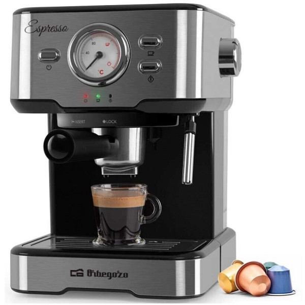 Café expresso ORBEGOZO 20 barras EX6000 cinza M 3