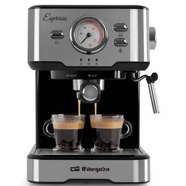 Cafetera Expreso ORBEGOZO EX6000 gris D