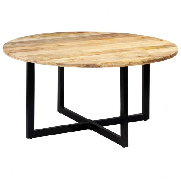 Mesa de comedor de madera maciza de mango 150x73 cm D