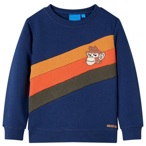 Sudadera para niños azul marino 128 D