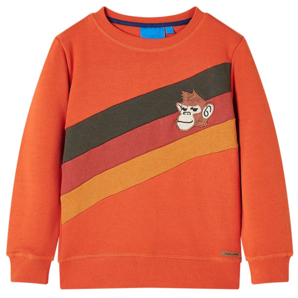 Sudadera para niños naranja 116 D