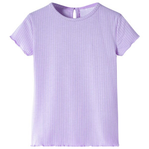 Camiseta infantil color lila 140 D