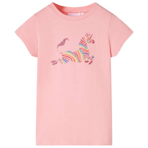 Camiseta infantil rosa 104 D