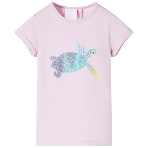 Camiseta para niños color lila 128 D