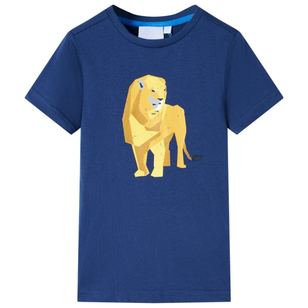 Camiseta para niños azul oscuro 92 D