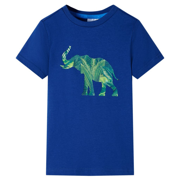 Camiseta para niños azul oscuro 140 D