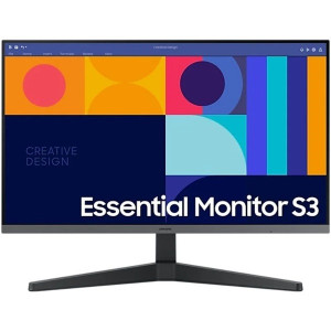 Monitor SAMSUNG Essential S3 27" LED FHD LS27C330GAUXEN preto D