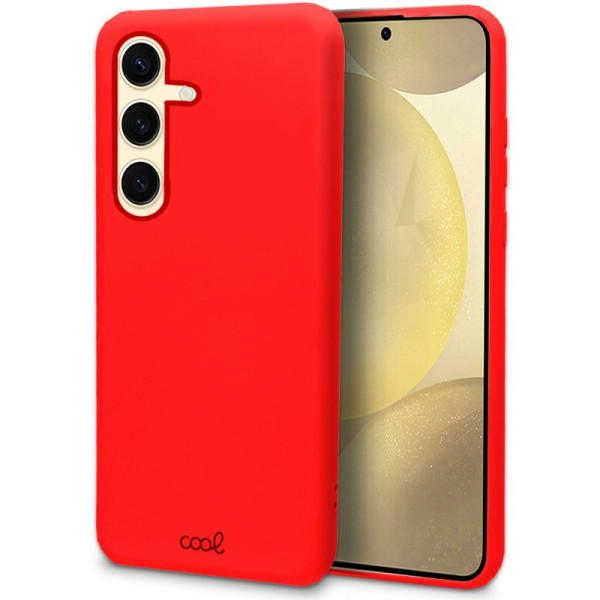 Carcaça COOL para Samsung S926 Galaxy S24 Plus cobrir vermelho D