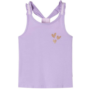 T-shirt infantil em lilás 116 D