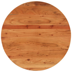 Tablero de mesa redondo madera maciza de acacia Ø90x3.8 cm D