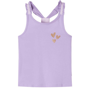 Camiseta de tirantes infantil color lila 92 D