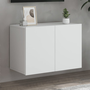 Mueble para TV de pared blanco 60x30x41 cm D