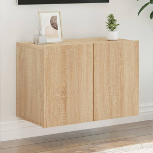Mueble para TV de pared roble Sonoma 60x30x41 cm D