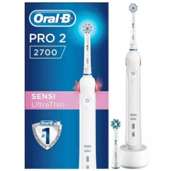 Cepillo de dientes eléctrico Braun Oral-B Clean Protect Pro 2 2700 blanco D