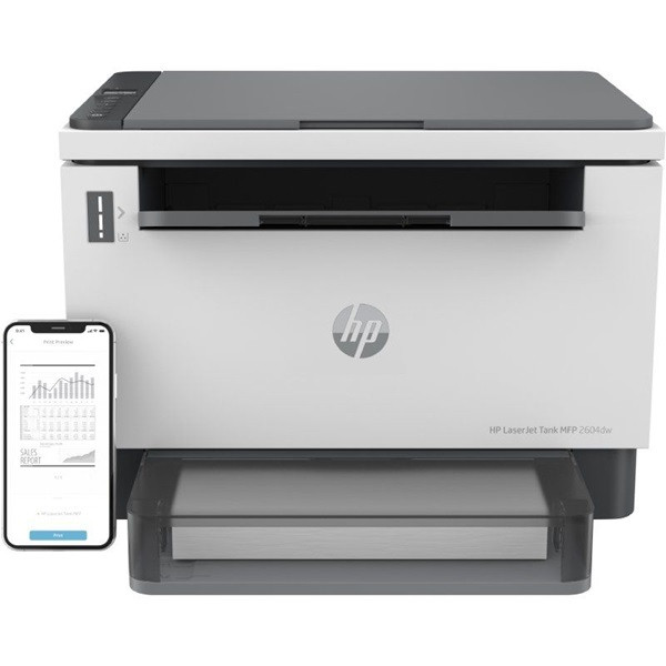 Multifunção HP Laserjet TANK 2604DW Wifi branco D