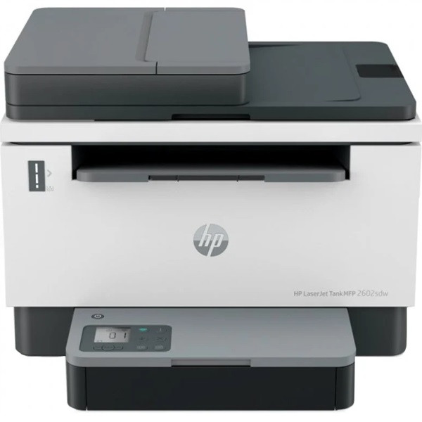 Multifunción recargable láser monocromo hp laserjet tank 2604sdw/ wifi/ dúplex/ adf/ blanca y negra D