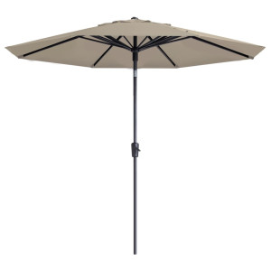 Madison Guarda-chuva Paros II Luxe de cor crua 300 cm D