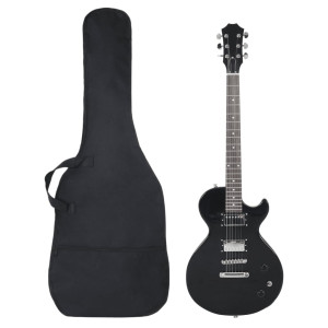 Guitarra elétrica para iniciantes com estojo preto 4/4 39 D