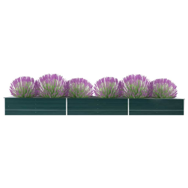 Ária de jardim de aço galvanizado verde 480x80x45 cm D