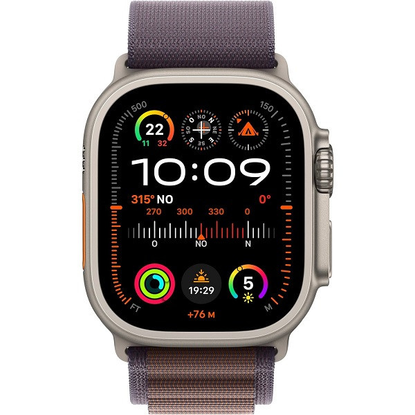 Apple Assista Ultra 2 GPS + laço de titânio celular 49mm alpine M indigo D