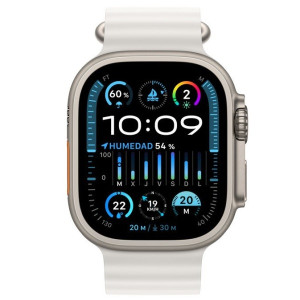 Apple Watch Ultra 2 GPS + cellular 49mm titanio band ocean blanco D