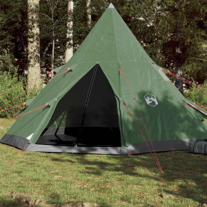 Tenda para 4 pessoas Tafetán verde 185T 367x367x259 cm D