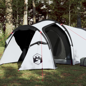 Tenda para 4 pessoas Tafetán 185T branco 360x135x105 cm D