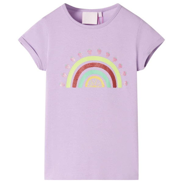 Camiseta para niños lila 92 D